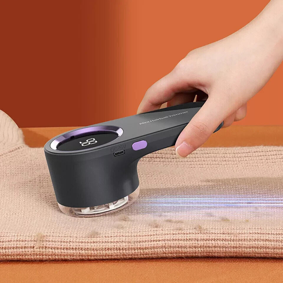 Electric Lint Remover Rechargeable Bobble Fabric Shaver For Clothes Clothing NEW